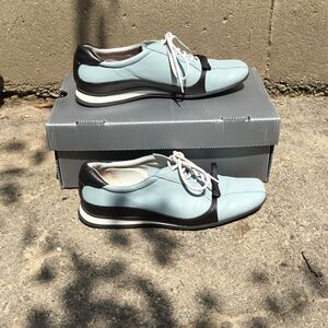 Prada Women's Blue Vintage Trainers